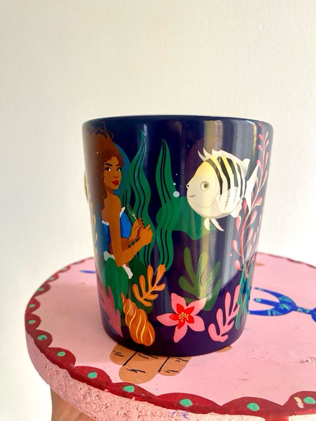 Taza nueva La Sirenita Disney Store