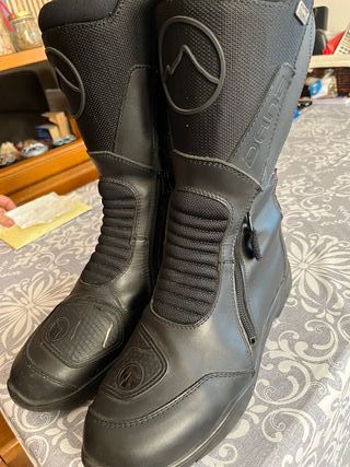 Stivali moto DANE - Pelle, Impermeabili