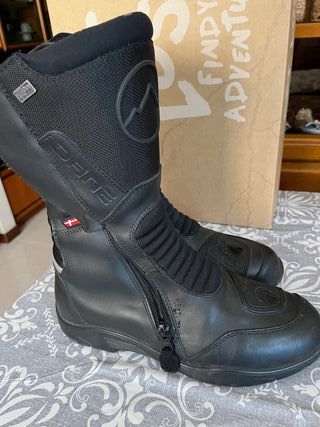 Stivali moto DANE - Pelle, Impermeabili