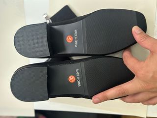 Botines negros tacón bajo
