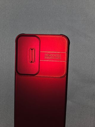 Funda roja Samsung Galaxy S25 Plus