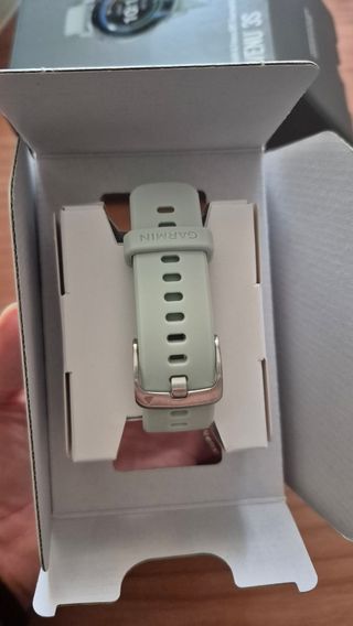 Orologio Garmin Venu 3S argento-verde salvia