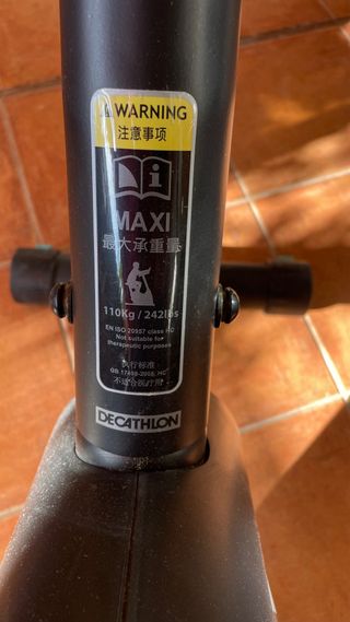 Bicicleta estática Domyos essential 2