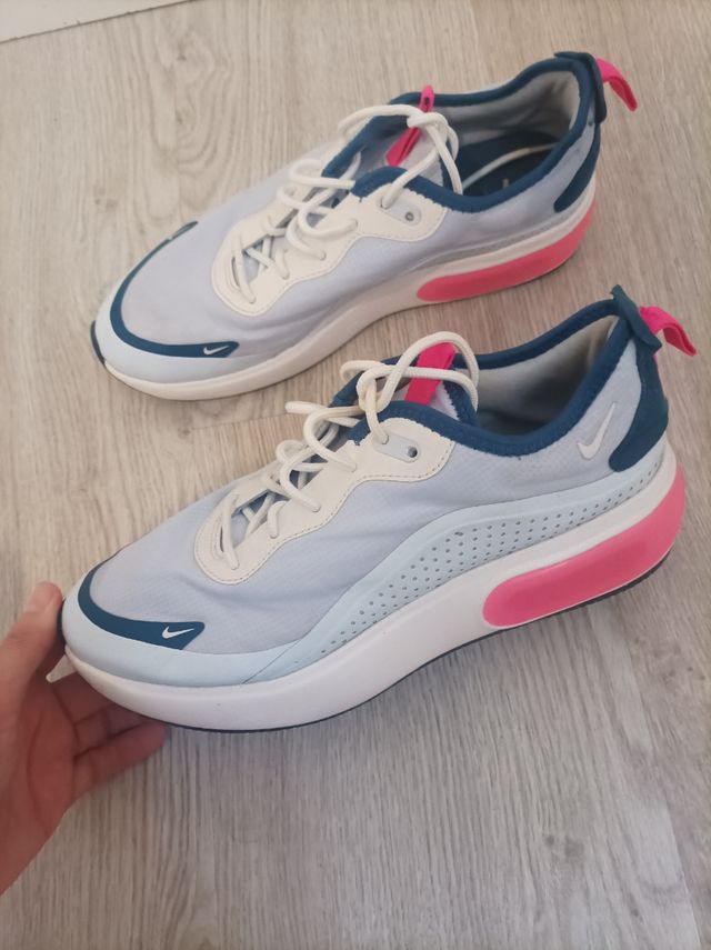 Zapatillas Nike Air Max - Azul Rosa,  Día half 