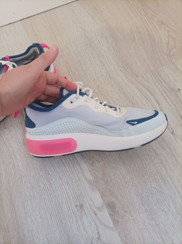 Zapatillas Nike Air Max - Azul Rosa,  Día half 
