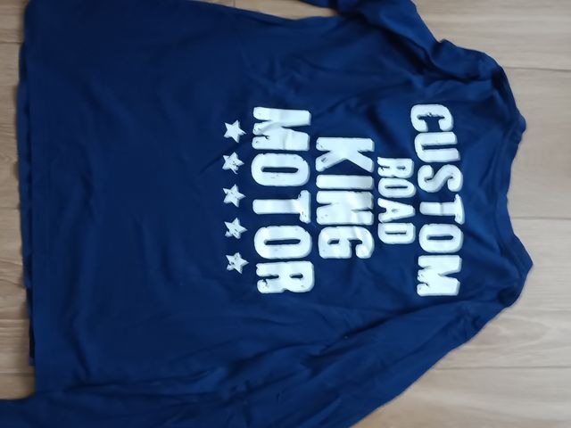 Camiseta Freestyle azul - Moto