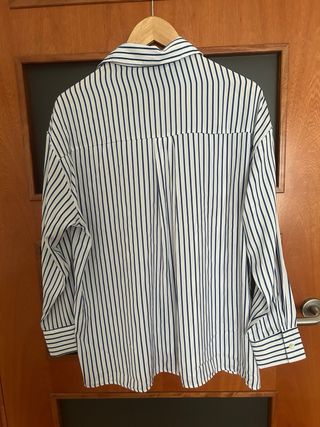 Camisa Sfera rayas azul-blanco