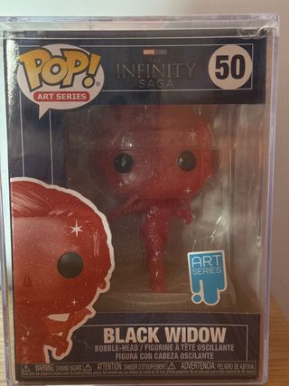 Funko Pop! Art Series Black Widow #50
