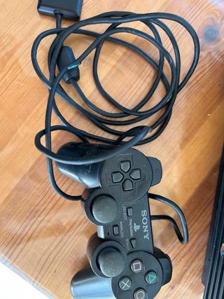 PS2 (PlayStation 2) - consola negra