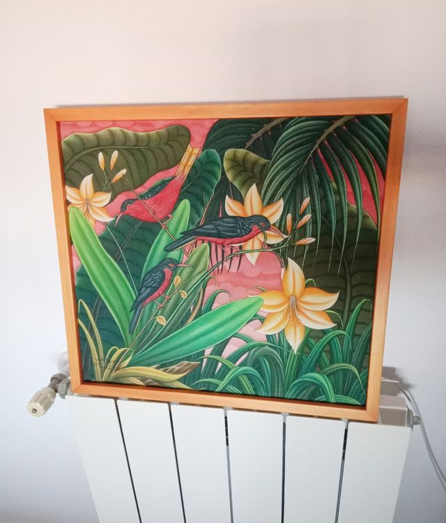 2 Quadri: Uccelli tropicali