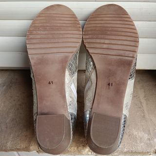 Botines Julia Blu beige-plata 40