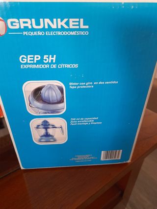 Exprimidor manual 750ml - Azul