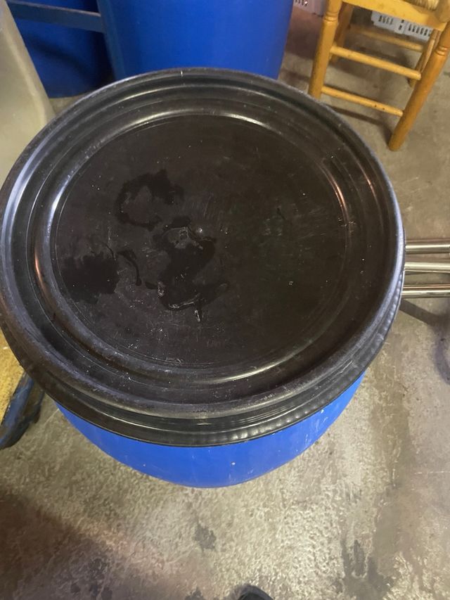 Bidón PVC azul 50L 3 unidades