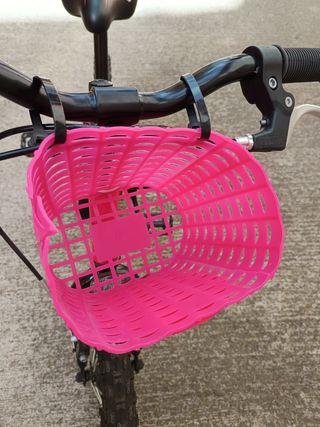 Bicicleta niña 16" rosa