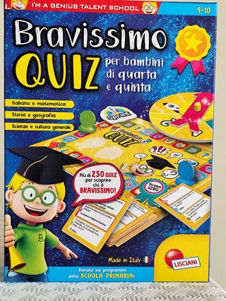 Bravissimo Quiz Lisciani 9-10 anni