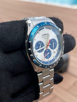 Reloj Lorus Cronógrafo Azul