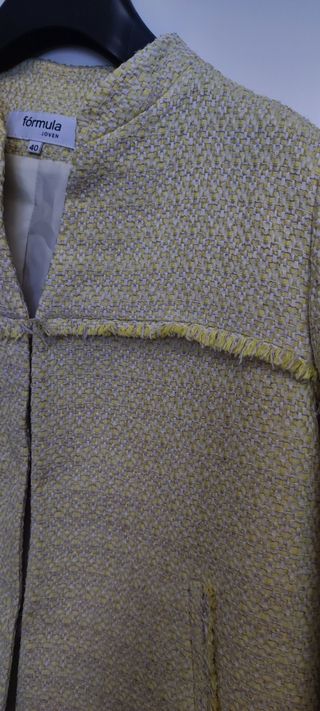 Chaqueta Fórmula Joven amarilla, M