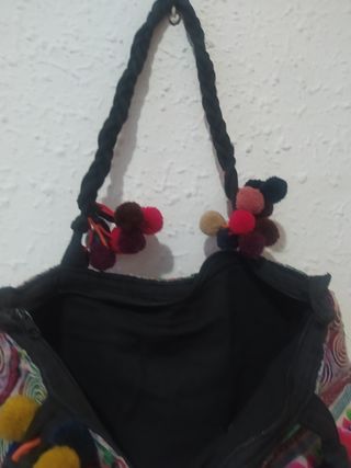 Bolso étnico multicolor