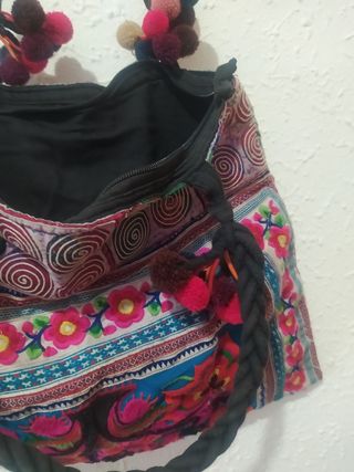 Bolso étnico multicolor