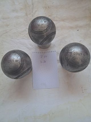 3 Bolas Petanca OBUT match 115 