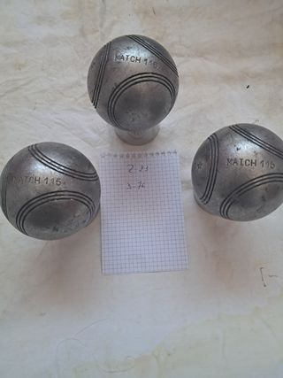 3 Bolas Petanca OBUT match 115 