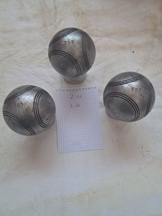 3 Bolas Petanca OBUT match 115 