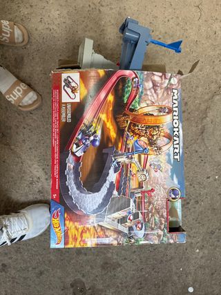 Pista Hot Wheels Mario Kart