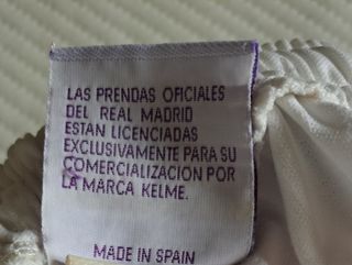 Shorts Kelme Real Madrid