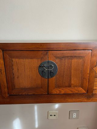 Consola madera Pórtico