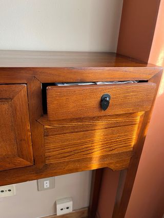 Consola madera Pórtico
