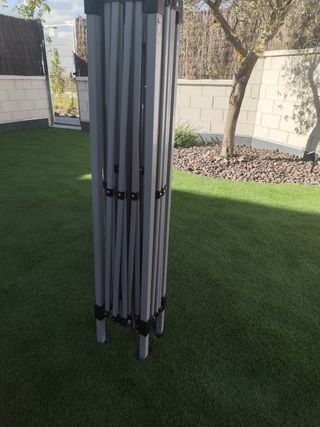 Estructura aluminio carpa o pérgola plegable  3x3 
