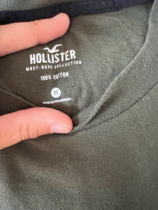 4 Camisetas Hollister M