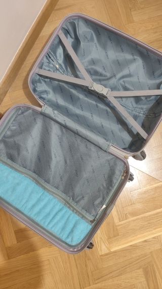Maleta viaje amarilla