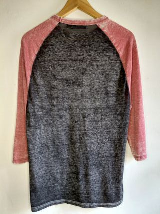 Camiseta baseball manga raglan
