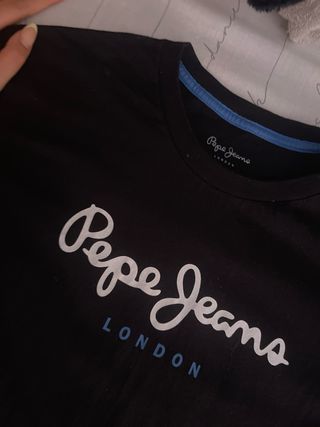 Camiseta Pepe Jeans London negra