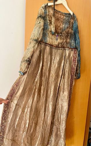 traje princesa medieval mujer Feira franca