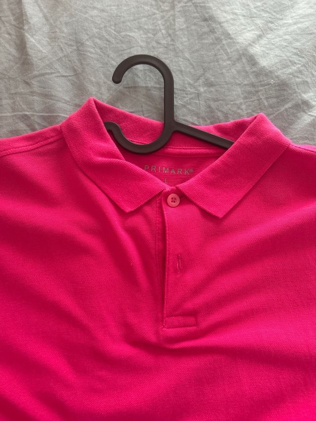 Polo rosa talla L