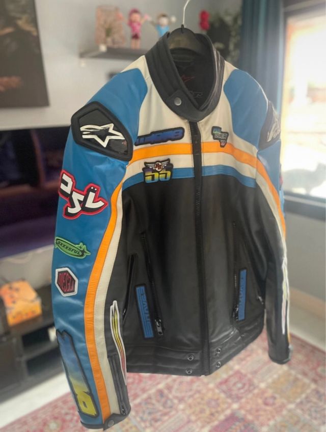 Chaqueta Diesel x Alpinestars cuero
