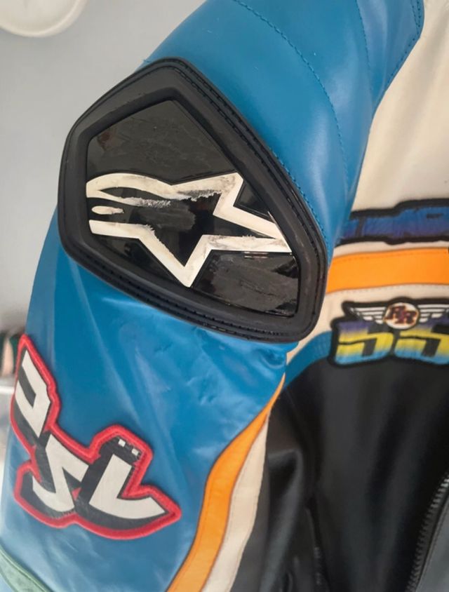 Chaqueta Diesel x Alpinestars cuero