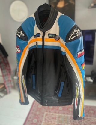 Chaqueta Diesel x Alpinestars cuero
