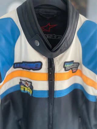 Chaqueta Diesel x Alpinestars cuero