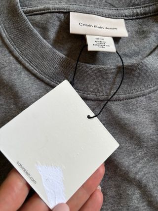 T-shirt Calvin Klein Jeans Grigia