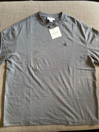 T-shirt Calvin Klein Jeans Grigia