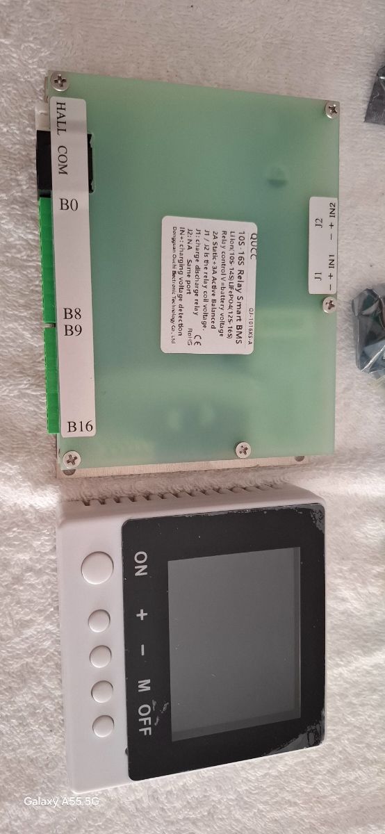 BMS QUCC 10S-15S Relé Inteligente