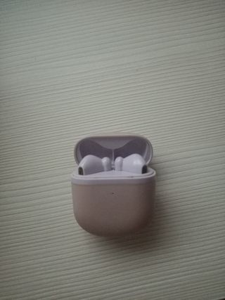 Auriculares Bluetooth Beige