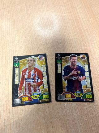 Cromos Adrenalyn XL Griezmann-Messi