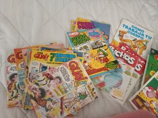 Tebeos clásicos: Súper F. Borda, etc.