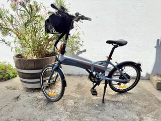 Bicicleta eléctrica plegable BTWIN