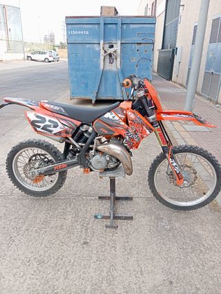 KTM 125cc EXC Enduro 2006 muy buen estado