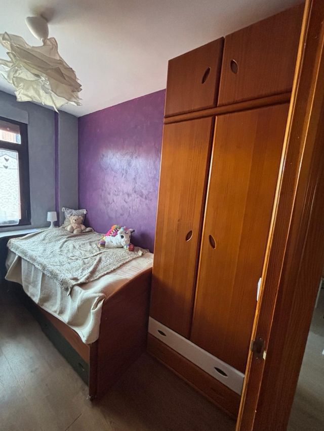 Cama nido + armario madera